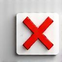 Symbol für eine falsch angebrachte oder manipulierte Vignette